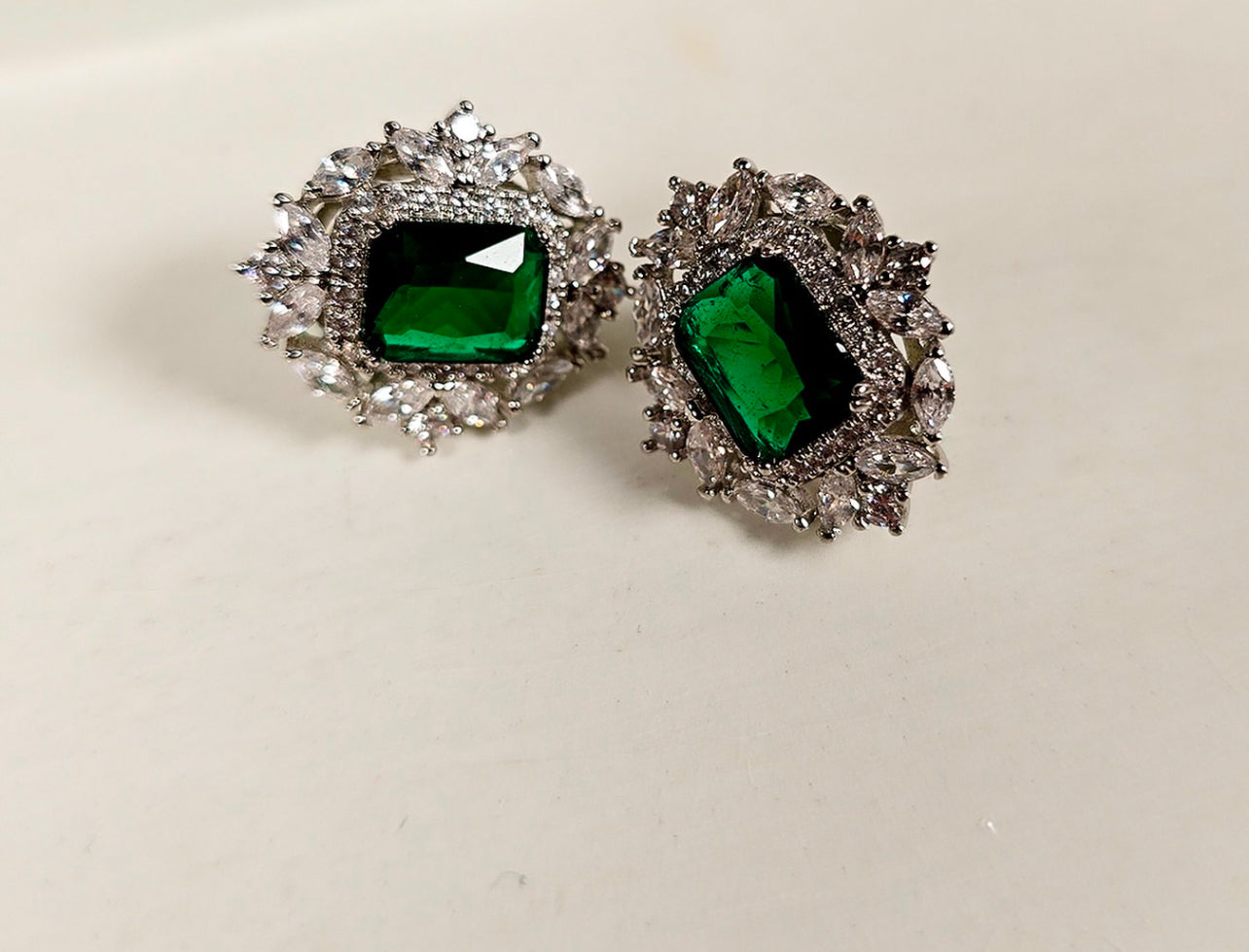 Regal Emerald Studs