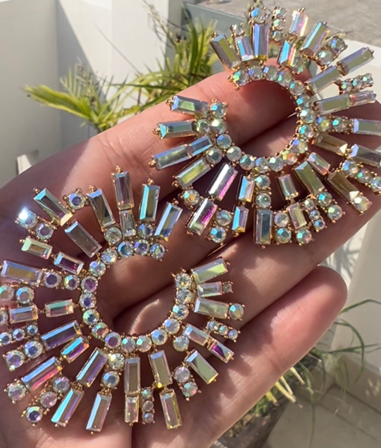 Celestial Halo Earrings