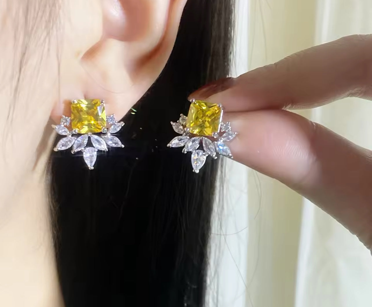 Radiant Sunburst Stud Earrings