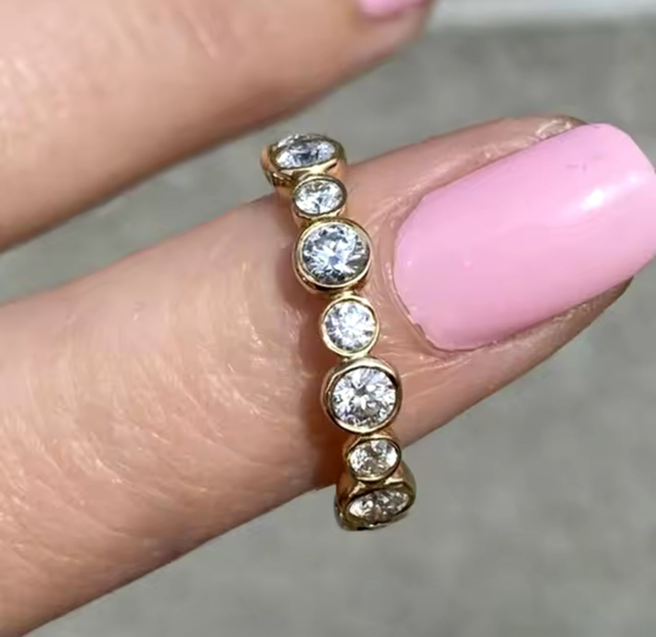 Aura Diamond Band