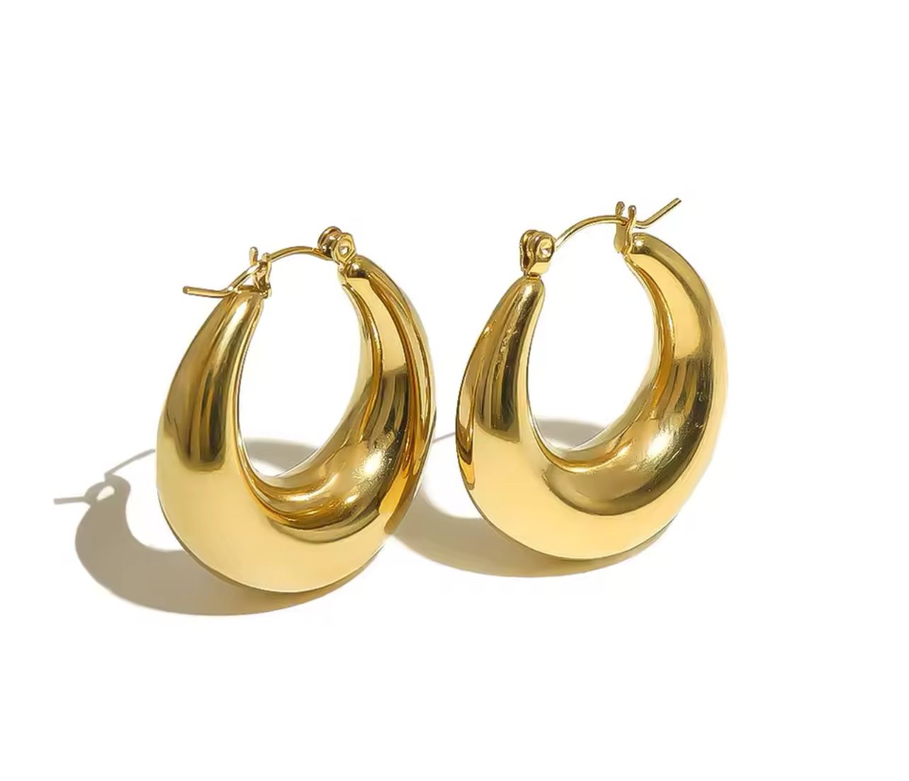 Classic Gold Hoop-Small