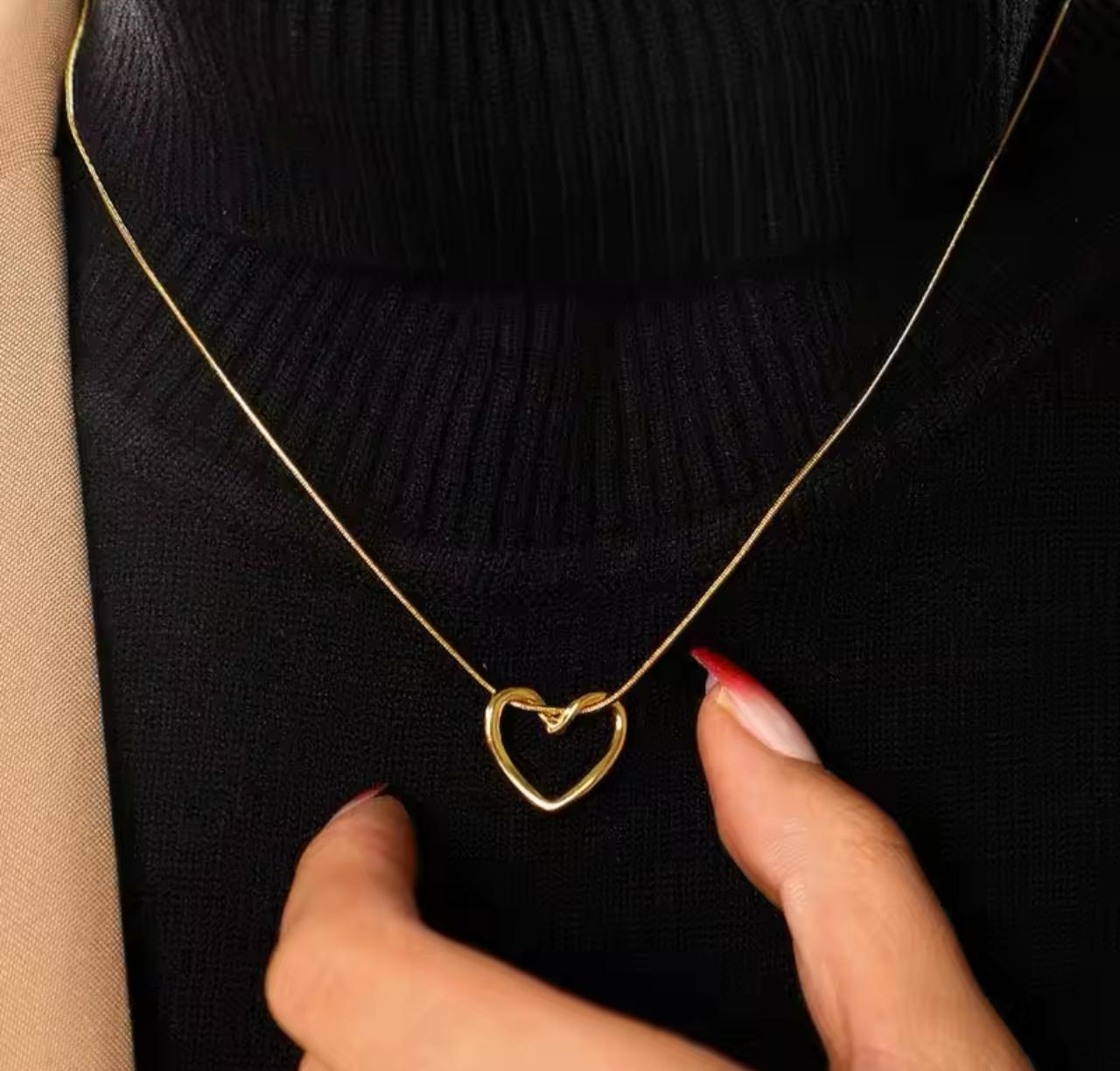 Golden Heart Charm